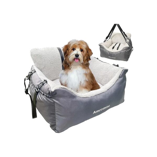 Detachable Washable Car Travel Bed for Small Dogs Under 25 Pounds