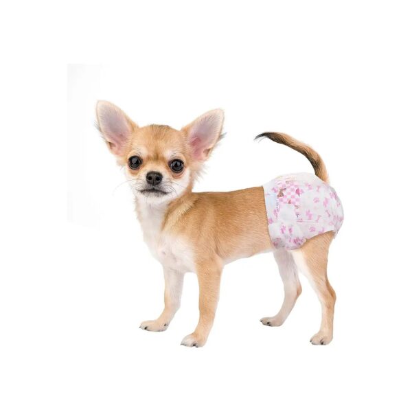 Discreet and Comfortable Disposable Dog Diapers for Female Pets in Heat