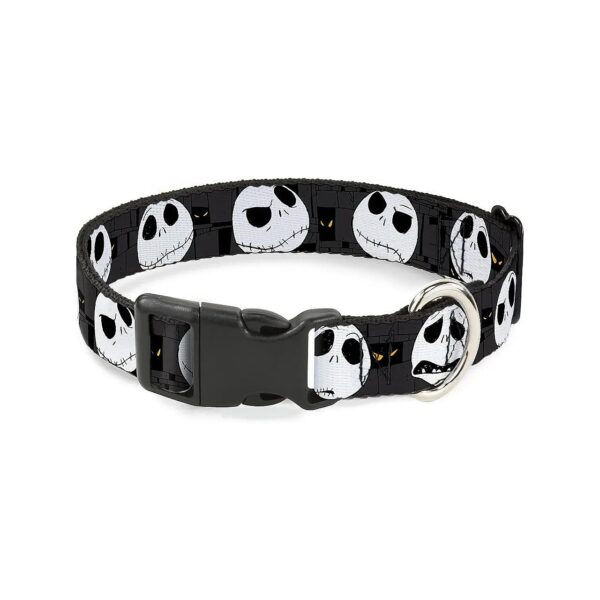 Disney Nightmare Before Christmas Polyester Dog Collar for Small to Medium Dogs