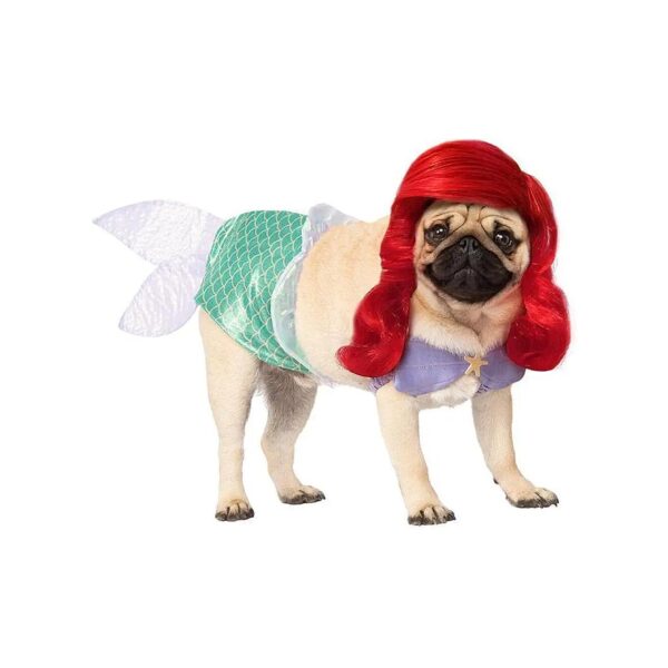 Disney Official Pet Costume Ariel for Dogs Medium Size Cartoon