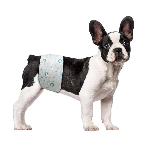 Disposable Diaper for Large Male Dogs with Excitable Urination or Incontinence