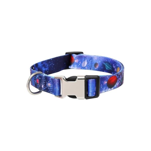 Dog Adjustable Collars with Metal Buckle for Small Medium Large Dogs