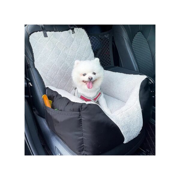 Dog Booster Seat with Detachable and Washable Design for Small and Medium Dogs