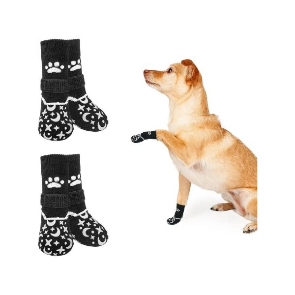 Dog Boots for Hot Pavement, Anti Twist Grip Socks for Small Medium Large Senior Dog Paws