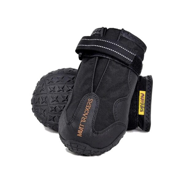 Dog Boots with Traction Soles for Summer or Winter Weather Hazards