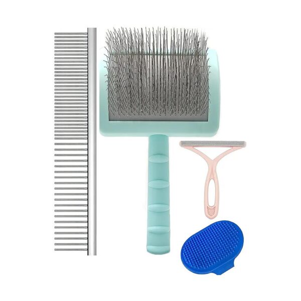 Dog Brushes for Grooming Kit for Poodles, Goldendoodles, and Cats