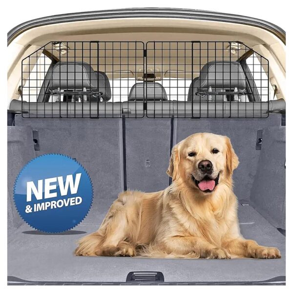 Dog Car Barrier for SUV Cargo Area, Easy to Store and Carry with Carrying Bag