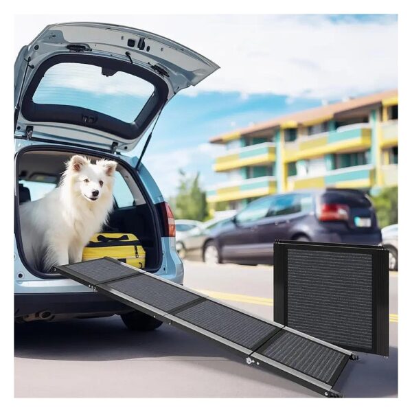 Dog Car Ramp for Large and Small Dogs with Secure Non-Slip Surface