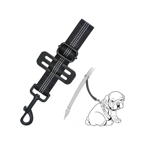 Dog Car Safety Belt for Freedom and Security with Adjustable Length