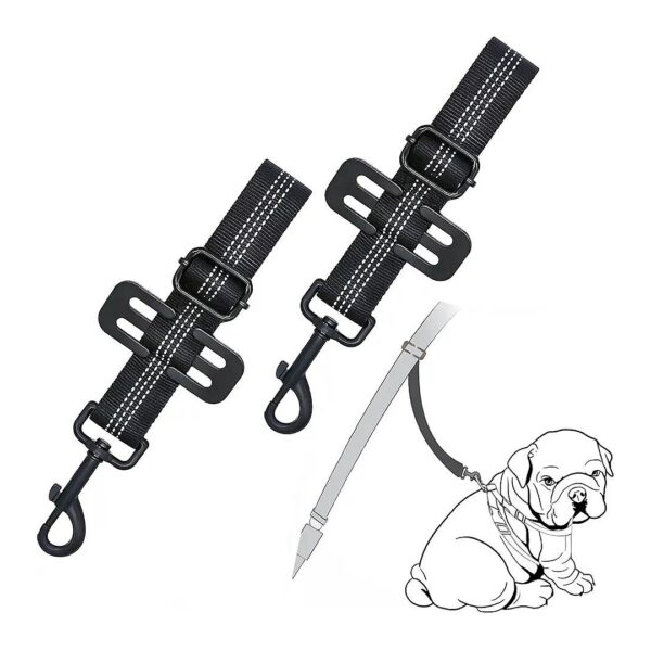 Dog Car Safety Belt with Adjustable Length for Freedom and Security