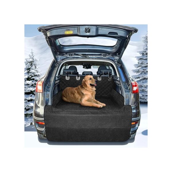 Dog Cargo Liner for SUVs Trucks Vans and Sedans Quilted Waterproof and Scratch-Proof