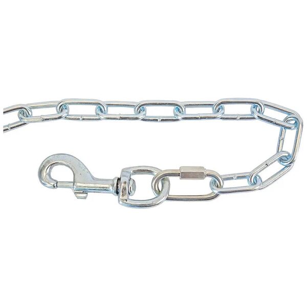 Dog Chain Tie Out for Large Size Dogs Metal 15 Foot