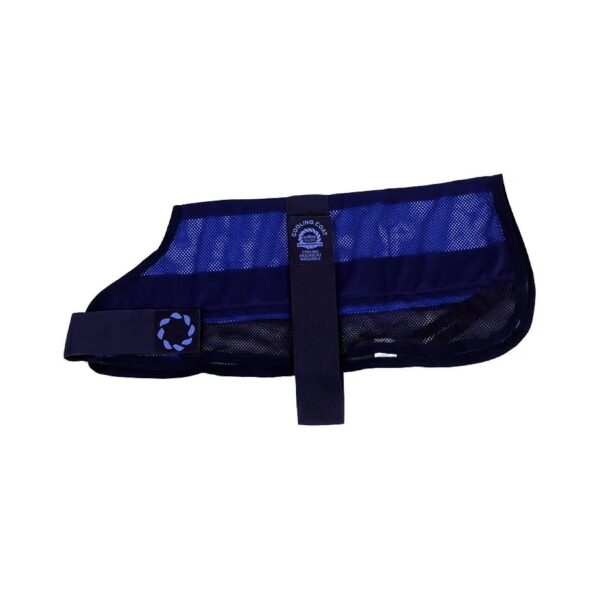 Dog Cooling Coat and Waterproof Bag 16-Inch Navy Medium Absorbing Moisture 3-Foot