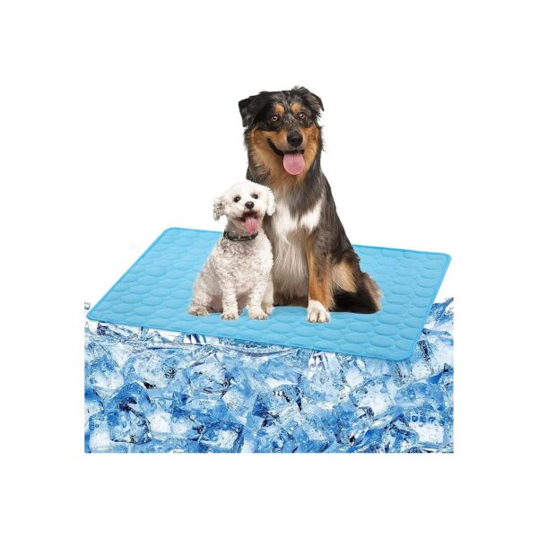 Dog Cooling Mat for Dogs and Cats Summer Heat Relief Self-Cooling Blanket