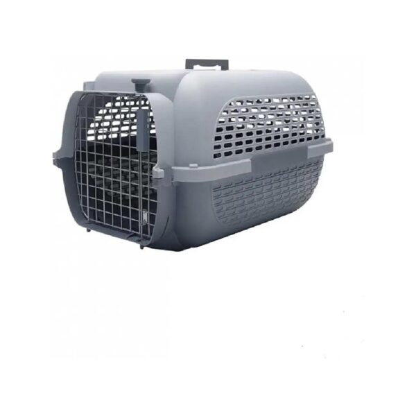 Dog Crate Carrier for Travel with Ventilation Holes and Built-in Treat Compartment