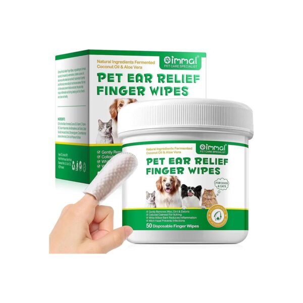 Dog Ear Hygiene Wipes for Clean and Healthy Ears