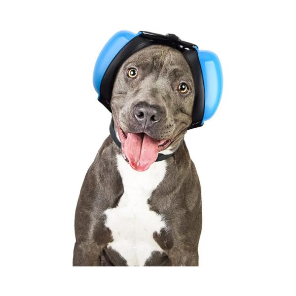 Dog Ear Muffs with XL Size and Adjustable Elastic Band for Noise Protection