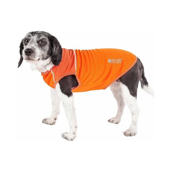 Dog Fitness T-Shirt with Reflective Safety and Ventilation Design