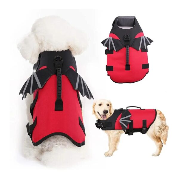 Dog Floatation Life Vest for Swimming Pool Beach Safety