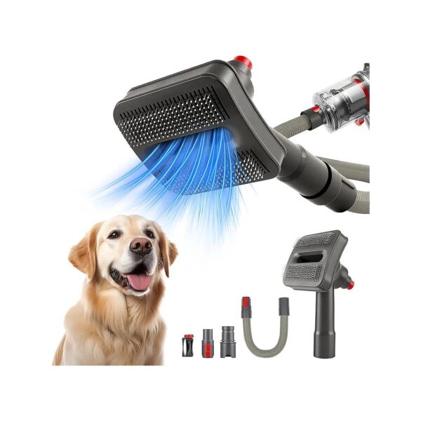 Dog Grooming Kit with Vacuum Attachment for Dyson Vacuum Cleaners