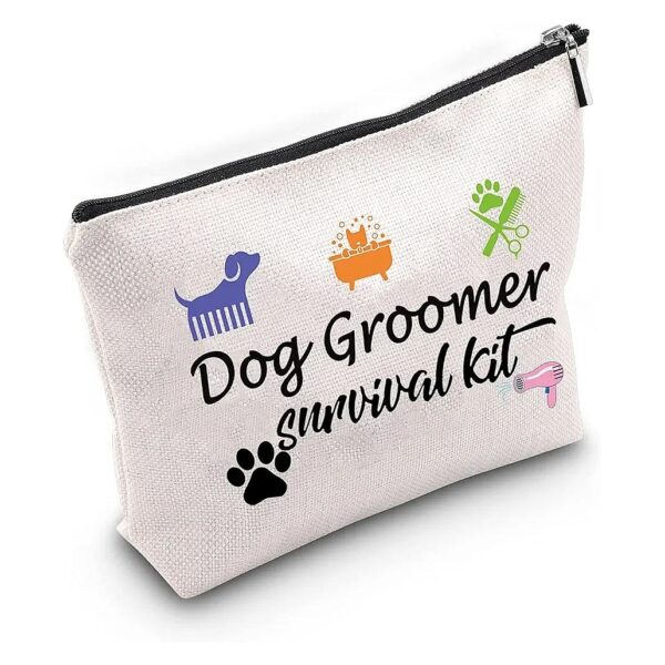 Dog Hairdresser Gift Makeup Bag for Stylish Dog Breeders and Pet Groomers