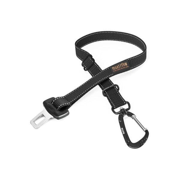 Dog Leash Restraint System for Cars - Car Seat Belt Attachment for Pet Protection