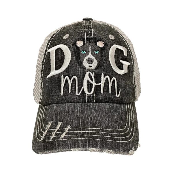 Dog Mom Baseball Cap with Different Breed Options and Creative Designs