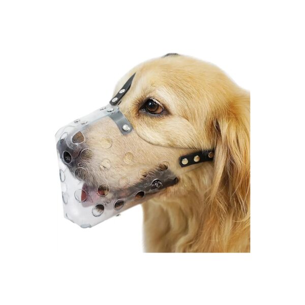 Dog Muzzle for Large Breeds with Breathing Holes and Anti-Licking Feature