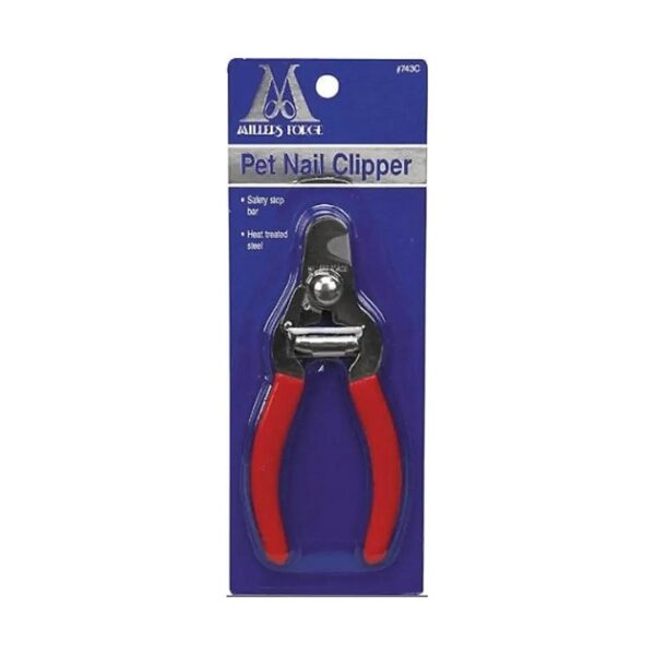 Dog Nail Clipper with Safety Stop Bar for Small to Medium Breeds