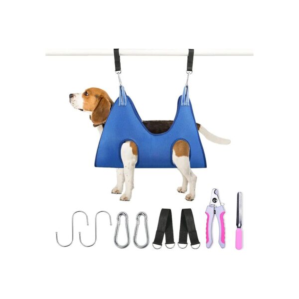 Dog Nail Trimming and Grooming Hammock for Cats and Small Dogs