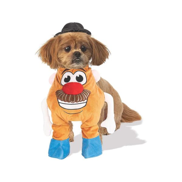 Dog Owner's Luxe XL Pet Costume - Furry Superstar Headpiece and Jumpsuit