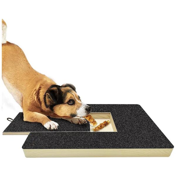 Dog Paw Nail Scratcher Trimmer Box for Anxiety Free Nail Trimming and Filing