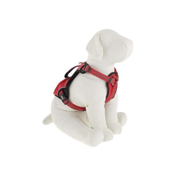 Dog Reflective Pocket X-Large Red for Large Canine Friends with Mesh Material