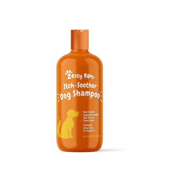 Dog Shampoo with Oatmeal and Aloe Vera for Itchy and Sensitive Skin Relief