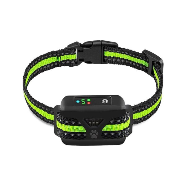 Dog Shock Collar with Dual Anti-Barking Modes and Adjustable Sensitivity Levels