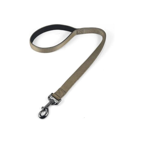 Dog Short Leash with Heavy-Duty Clip and Nylon Webbing for Large and Medium Dogs