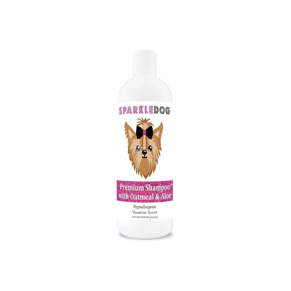 Dog Skin Shampoo With Oatmeal And Aloe For Sensitive Skin