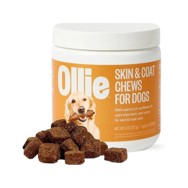 Dog Skin and Coat Supplement for Shiny and Healthy Fur