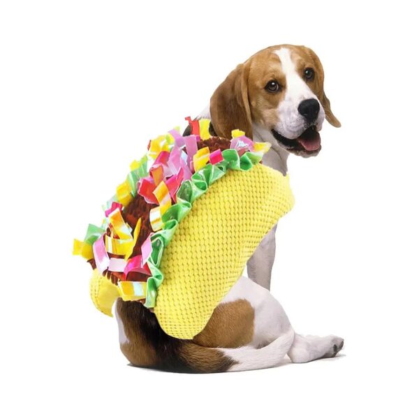 Dog Taco Costume Halloween Birthday Party Suit Fit Small Medium Large Extra Large Dogs