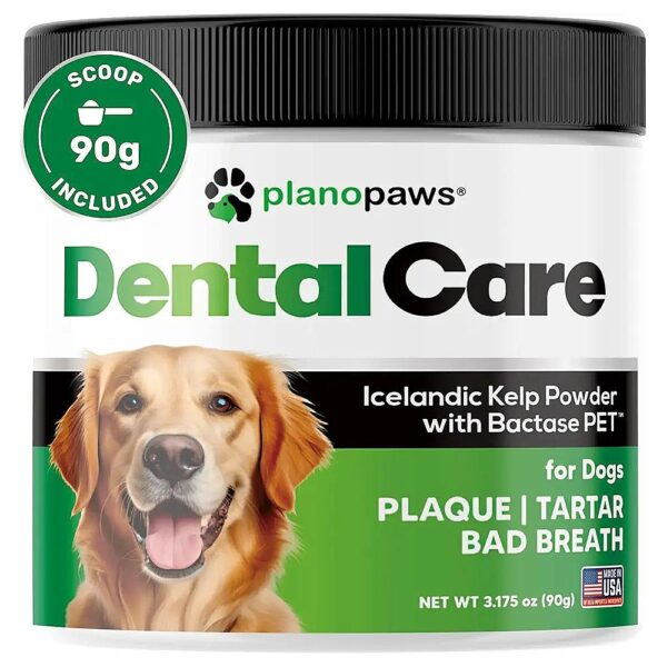 Dog Teeth Cleaning Powder with Bactase PET for Healthy Gums and Teeth