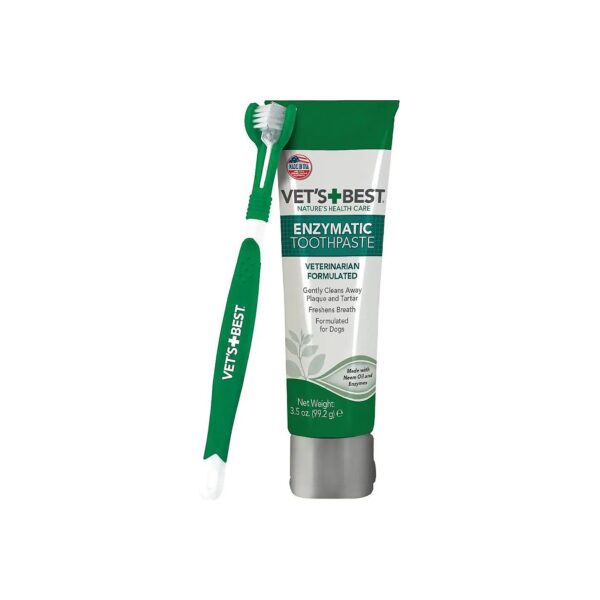 Dog Teeth and Gums Protection Kit - Aloe, Neem Oil, and Enzyme Toothpaste