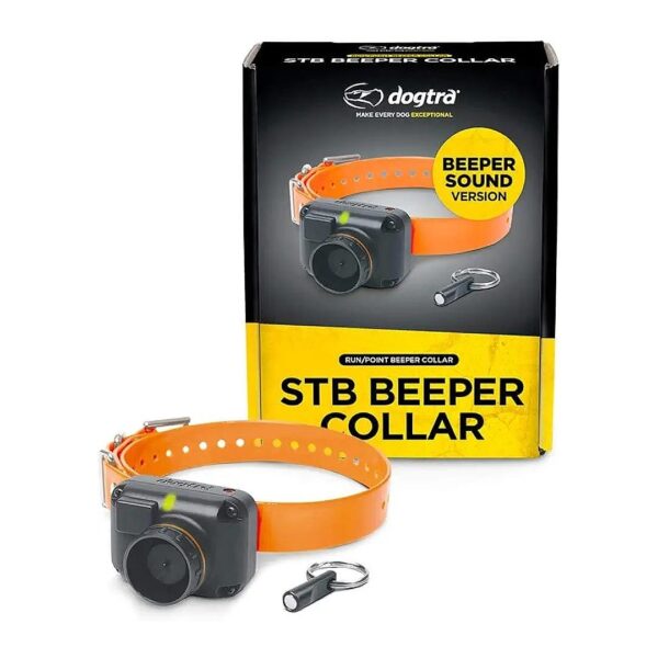 Dog Tracking Collar with Audible Beeper and Waterproof Rating for Large Breed Dogs