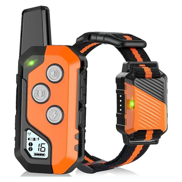 Dog Training Collar with Shock Vibration and Beep Modes for Large Medium Small Breed Dogs