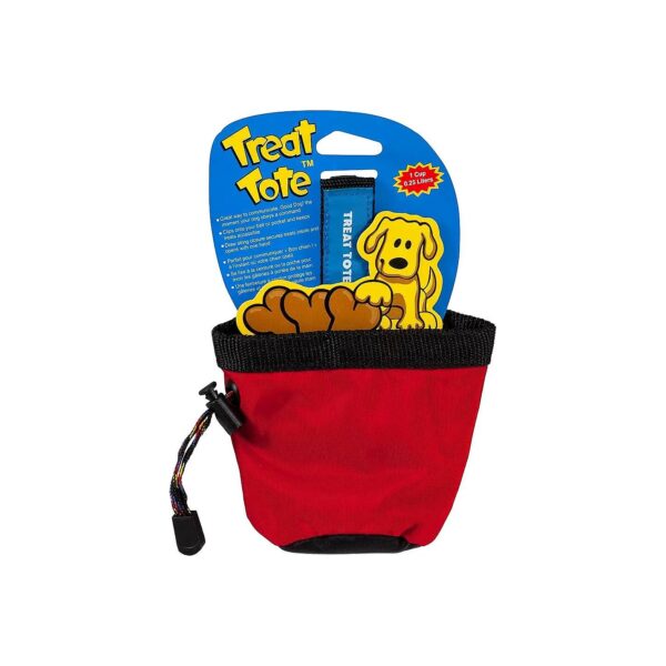 Dog Training Treat Pouch with 1 Cup Capacity Assorted Colors