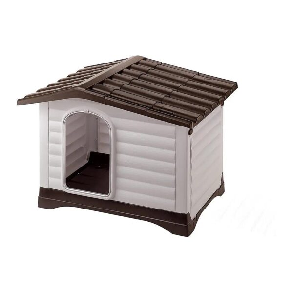 Dog Villa 90 Platform Kennel Made of Thermoplastic Resin for Medium-Sized Dogs