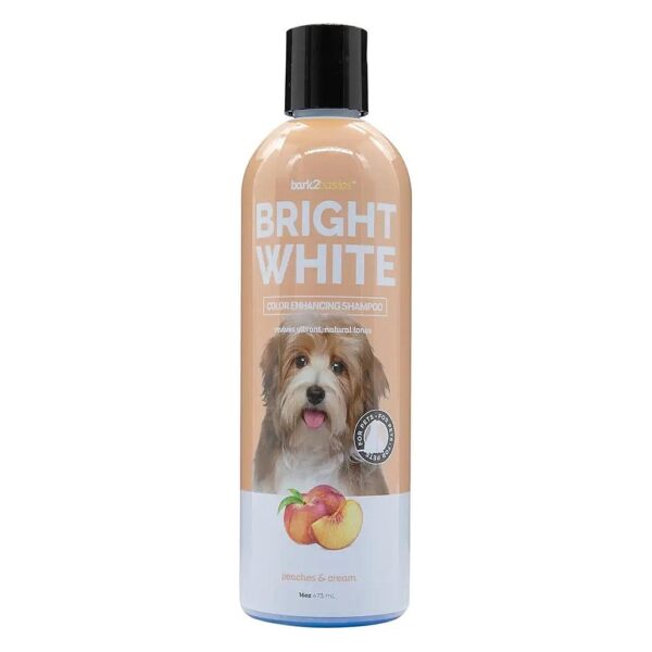 Dog Whiten and Brighten Shampoo for Top Coat Shine