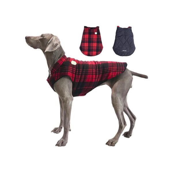 Dog Winter Coat with Graphene Heat Storage Padding and Waterproof Fabric