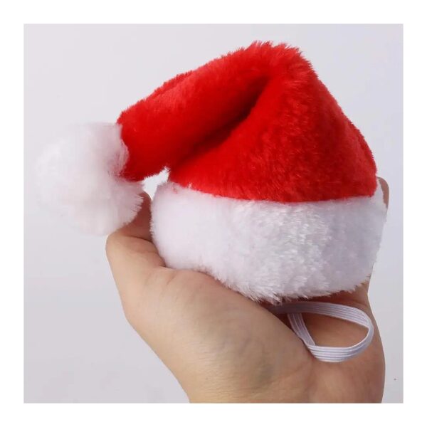 Dog and Cat Christmas Decoration Mini Red Santa Hat