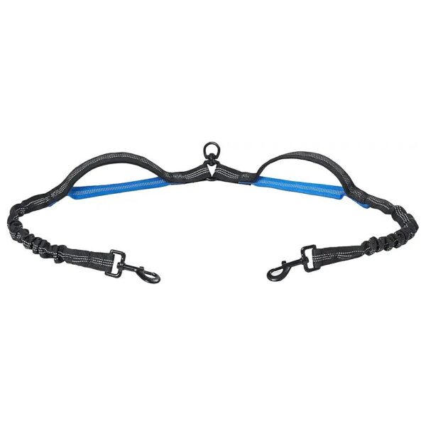 Double Dog Leash Coupler for Safe and Easy Management of Two Dogs