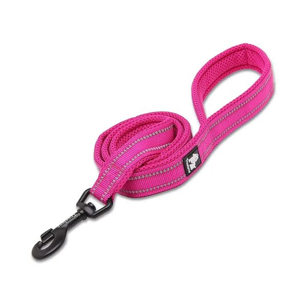 Double Dog Walking Lead with Comfortable Padded Handle and Adjustable Length